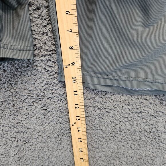 Cova Shorts Mens Size 30 Gray Casual Chino‎ Flat Front - Picture 5 of 9